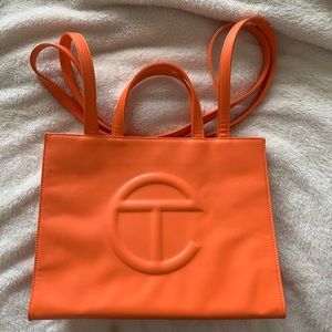 Medium Orange TELFAR Bag!!!!!